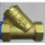 Y形过滤器双内丝黄铜空调增压泵铜质丝口 DN15 四分中体 76克