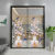 京佐（JINGZUO）3D立体墙贴画自粘客厅玻璃门贴纸窗户厨房推拉门装饰创意窗 荷花