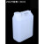 定制级塑料桶5升20L塑料壶塑胶油水酒壶白色扁桶大口带盖30斤 10公斤塑料壶