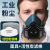 代尔塔（DELTAPLUS）防尘口罩防工业粉尘面罩呼吸全脸防护罩面具收割机打磨过滤棉装修 加倍过滤防尘口罩+40片活性炭滤