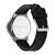 Calvin Klein奢侈品潮牌男士黑色CK浮雕硅胶表带手表石英腕表44mm14423436 Black OS