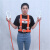 高空作业安全带保险带空调安装专用高安全绳电工腰带五点式安全带 国标双大钩2米