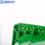 蓝鲸环卫 120L挂车款绿色 新国标户外分类塑料加厚商用工业带盖小区环卫垃圾桶LJHW-9118	