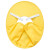 星工（XINGGONG）遮阳帽 建筑工地工程施工安全帽防晒套板大帽檐透气防晒帽 黄色
