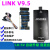 适用于JLINK V9 V11仿真ARM烧录STM32单片机开发板JTAG串口SWD自动升 套餐3AV9.5标配3.3兼5V+ARM转接 中文外壳