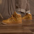 阿迪达斯ENTRAP休闲中高帮板鞋少年感复古篮球鞋男女adidas官方 土色 35.5 215mm