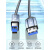 秋叶原Q515打印机线数据线usb转方口3.0/2.0电脑佳能连接线Type-c 白色USB打印线线2.0 1米