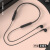 SPHE2024年新款蓝牙耳机无线挂脖式运动双耳入耳颈挂式超长待机续航耳机 GB02(少女粉)