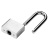 金卷柏 JJB-00101 不锈钢挂锁  设备锁具  40mm长梁