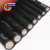 1*6MM2单芯国标铜网屏蔽控制电源隔离抗干扰电缆线现货 黑色 50m x 1芯 x 6平方毫米