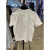 Calvin Klein/CK 男士简约印花LOGO透气休闲短袖T恤 40QP904001黑.色 S美国现货胸围52