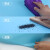 锐富图（Refutuna） PVC背景板摄影背景布带支架专业直播拍摄白色纯色静物证件照相产品道具美食摆件饰品美妆背景纸布 蓝色 70*75CM（不含背景支架）