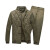 圣驰 身体防护 国产棉夹克 加厚外衫 棉袄裤子套装 绿色 尺码可选 175码