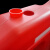 宽选工品 三孔PE塑料红色小水马 防撞分道隔离墩移动围栏 130*70cm