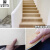 洛楚（Luxchic）驼色地毯8mm厚带胶自粘1x20米 楼梯地毯防滑踏步台阶满铺免胶地垫
