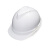 易悦农 标准V型国标安全帽PE材质  白色 单位：个 货期：30天