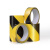 欧冕 PVC警示胶带 地板胶带斑马线胶带 安全胶带定位标识贴 黑黄40mm*25m