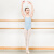 三沙 女童芭蕾舞练功服儿童吊带舞蹈连体服弹力演出舞蹈服考级服 白色 XS
