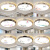 好运马广东中山灯具新中式led吸顶灯卧室灯2022年新款主卧房间书房餐厅 白-家和30cm白光
