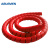 ABLEMEN 螺旋缠绕管CR14 不阻燃保护绕套管内径14mm 红色1米