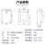 单相电子式家用电表220V电度表智能出租房高精度电能表人民 2.5(10)A灰盖蓝底