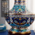 茗盛唐景泰蓝花瓶盖碗尊铜胎掐丝珐琅家居装饰品收藏礼品工艺摆件
