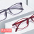 诗凡妤（SHIFANYU）新款TR90近视眼镜无金属无螺丝监狱看守所专用全塑眼镜框 X1男款磨砂黑 [配近视]双眼200度