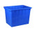 诺贝利奥 200L蓝色加厚塑料水箱长方形无盖蓄水储物箱养鱼方桶大号大容量