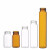 纳仕徳 SY4063 透明螺口玻璃瓶 试剂瓶样品种子瓶菌种瓶药瓶 螺口瓶 透明10ML 100个
