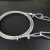 钢丝绳 304不锈钢晾衣绳晒衣绳户外晒被子绳 4mm包塑钢丝绳8米一套