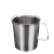 304不锈钢牛奶量杯500/700/1000/1500/2000ml带刻度毫升厨房家用量筒豆浆杯奶茶 广口500ml