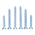 寻程  墙板自攻螺钉 十字平头螺丝 蓝白锌 单位：个 M3.5×60 (P1.4) 500个 