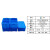 坤茂（KUNMAO）KM-5108零件盒分格箱周转箱收纳盒白色加高六格415*280*190