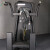 韦步EM1021商用站立式摆腿提臀练习健身房站姿臀部复合器械