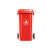 筑华工品 垃圾桶（红色） 100L 单位：个
