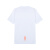 阿玛尼（ARMANI） EA7 男士棉质圆领短袖T恤休闲运动阿玛尼t恤男 3KPT04 PJM9Z 1100 白色LOGO图案 XL