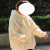 轶恬卫衣女秋季高中生带帽连帽少女秋冬季穿的韩版学生宽松加绒上衣 奶黄色 (春秋薄款) XL105-125斤