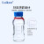 YOUTILITY试剂瓶 肖特蓝盖试剂瓶蓝盖玻璃瓶 透明棕色丝口 250ml GL45盖