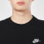耐克（NIKE）短袖男夏季新款圆领运动半袖黑色纯棉透气休闲T恤AR4999-013 AR4999-013/黑色/纯棉 XL