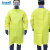 安思尔ANSELL Microgard 3000黄色带袖围裙款式214耐酸碱防化实验室L# 1条（10条起订）