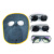 聚远（JUYUAN）牛皮眼镜焊工面罩 牛皮电焊面罩烧焊面罩脸部防护电焊眼镜 牛皮面罩+黑色眼镜+绑带 1件价