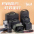 HKNA长焦相机内胆包单反适用佳能5D4尼康D850套镜头70-200微单A9A7摄影包 YD803S黑军