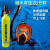 DIDEEP潜水面罩呼吸器防水面罩便携式潜水潜水装备套装作业打捞 绿 通用