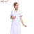仙马王子 医院工作服 护士服 白大褂（尺码备注） 女款西装翻领白色短袖 套 男款西装翻领白色短袖