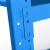 圣极光仓储货架220KG/层中型存放架加厚储物架可定制G3908蓝色副架1米