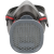 霍尼韦尔（Honeywell）防尘面具套装防工业粉尘KN95防护面罩5200面罩+7200N95防尘盒