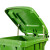 优易固（YOUYIGU）户外大号脚踏垃圾桶上海分类干湿分离环卫垃圾桶室外塑料带盖酒店商用垃圾桶120升可回收物