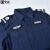 谦创诚 速干保安服套装男女夏季长袖速干衣安保执勤耐磨透气工作服定制蓝色夏长套装（标+帽+腰带）160