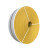 橘黄色橡胶帆布带提升带平皮带平面带帆布输送带传动带板带平胶带 黄色宽250mm*5mm厚