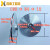 水泵铝叶轮 潜水泵自吸泵铝叶轮水叶 铸铝叶轮 水泵 配件 铝 叶 轮 (105*40*10)